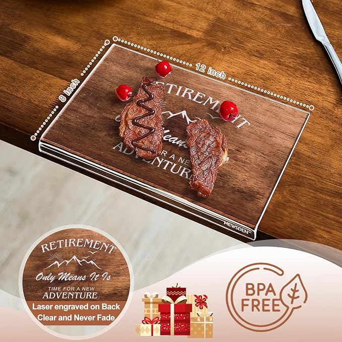 Engraved Acrylic Cutting Board - Image 3