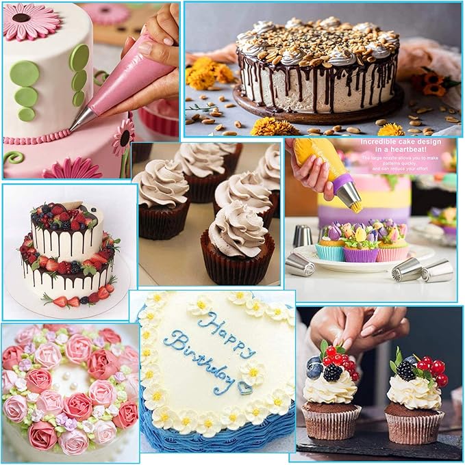 Makmeng Cake Decorating Tools Supplies Kit - Image 7