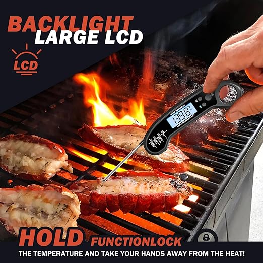 Meat Thermometer Digital, Instant Read Meat Thermometer - Image 4