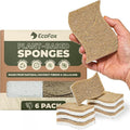 Plant-Based Kitchen Sponges | USDA Biobased Certified | FSC & PETA Approved | by EcoFox