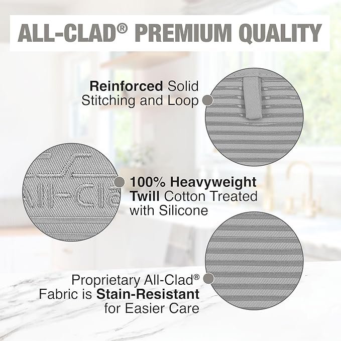 All-Clad Premium Pot Holder & Hot Pad: Heat Resistant to 500 Degrees - Image 5