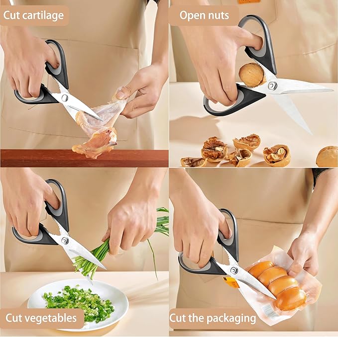 Kitchen Scissors All Purpose 3 Pack - Image 3
