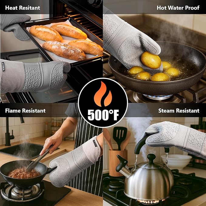 Rorecay 6pcs Oven Mitts and Pot Holders Sets - Image 2