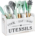 Wooden Kitchen Utensil Holder by Atooge