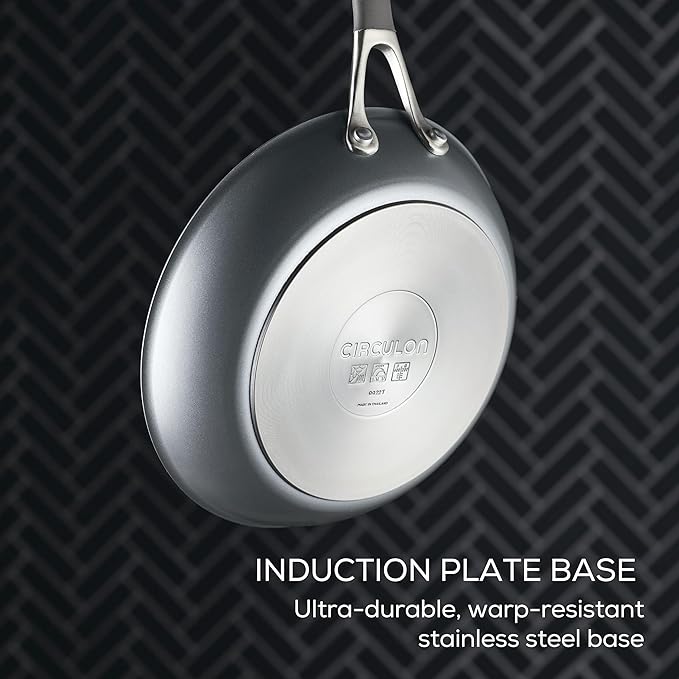 Circulon A1 Series with ScratchDefense Nonstick Induction 8.5-Inch and 10-Inch - Image 4