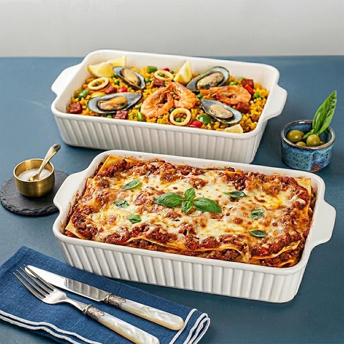 Dizada 9x13 Casserole Dish Set of 2 - Image 8