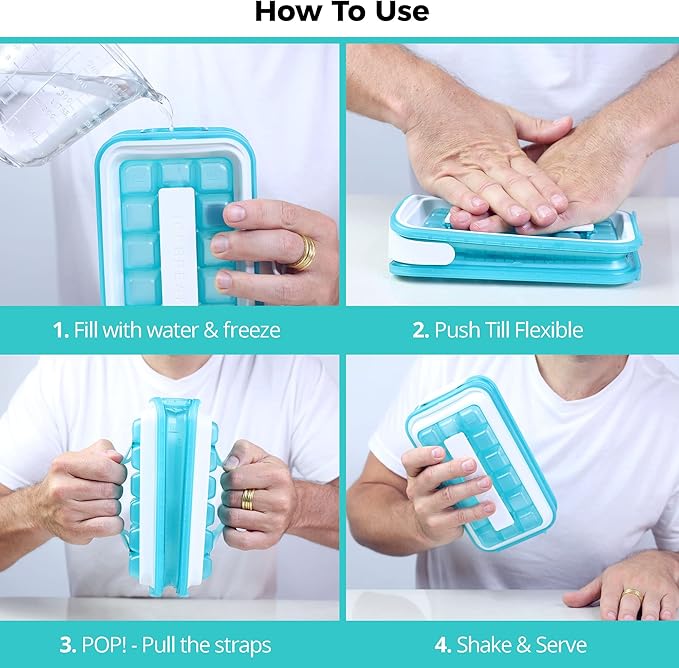 ICEBREAKER POP - 4 IN 1 - DISPENSER - MAKER - BIN - ICE PACK - Make And Serve - Image 5