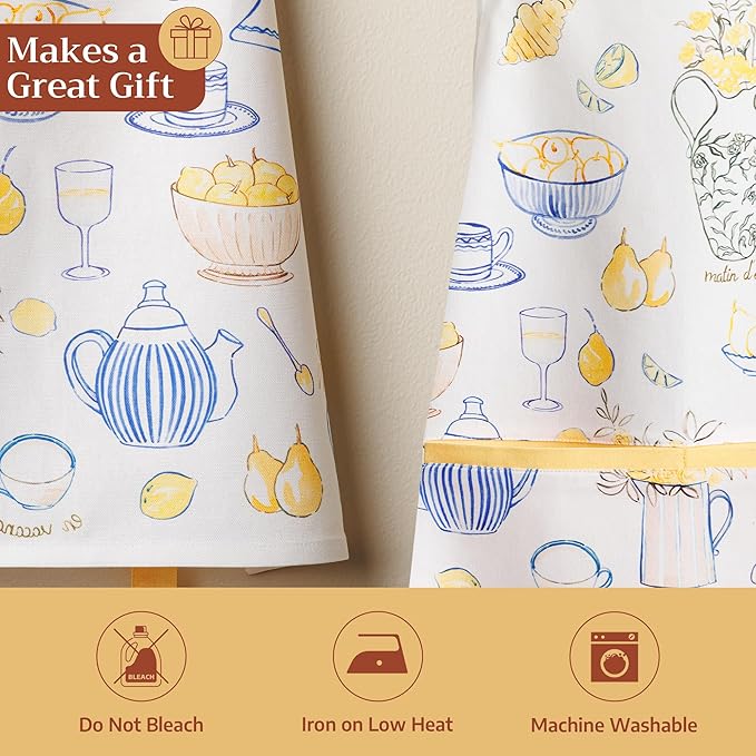 Maison d' Hermine 100% Cotton Apron - Image 5