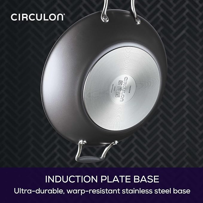 Circulon A1 Series w/ScratchDefense Nonstick Induction Wok - Image 7