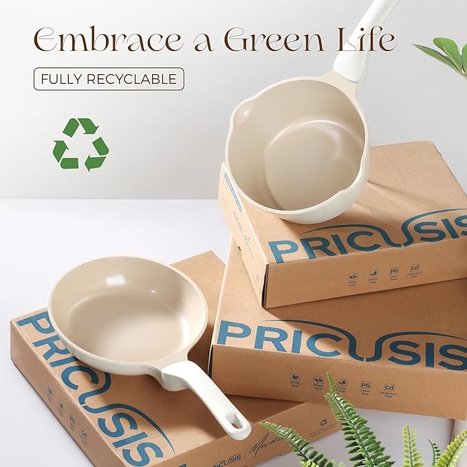 PRICUSIS Nonstick Ceramic Frying Pan - Image 8