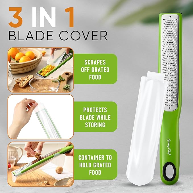 Spring Chef Premium Lemon Zester Grater - Image 4