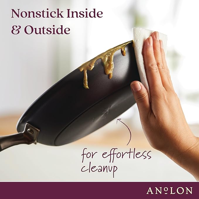 Anolon Advanced Home Hard-Anodized Nonstick Skillets - Image 4