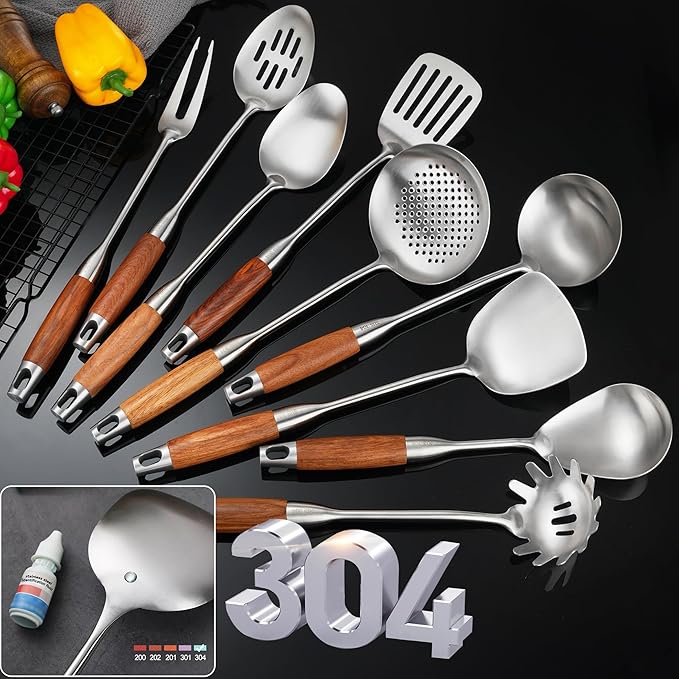 Stainless Steel Kitchen Utensils Set - Image 7