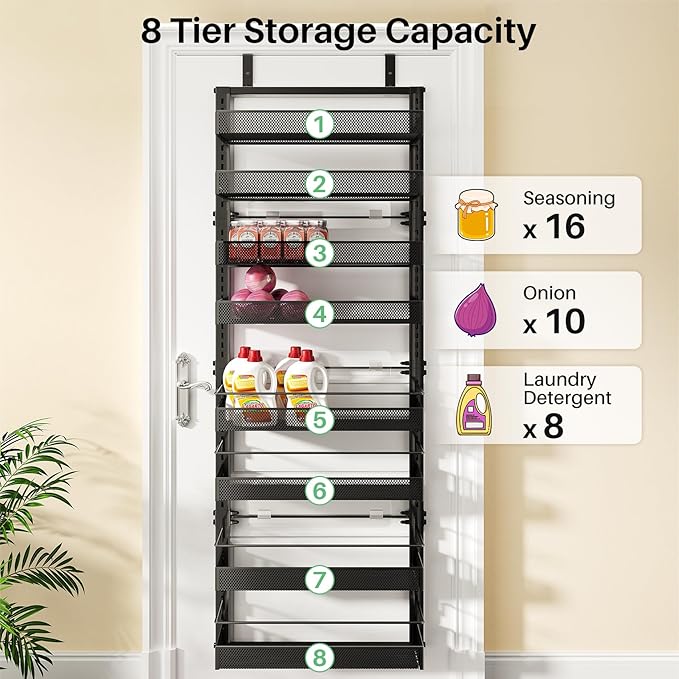 SNTD 8 Tiers Over the Door Organizer - Image 7