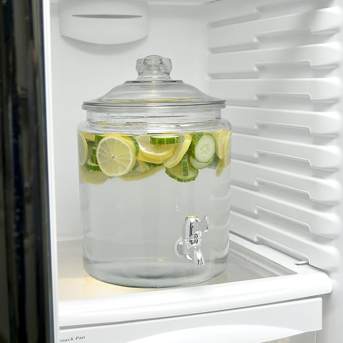 Anchor Hocking Heritage Hill Glass Drink Dispenser, 2 Gallon - Image 7