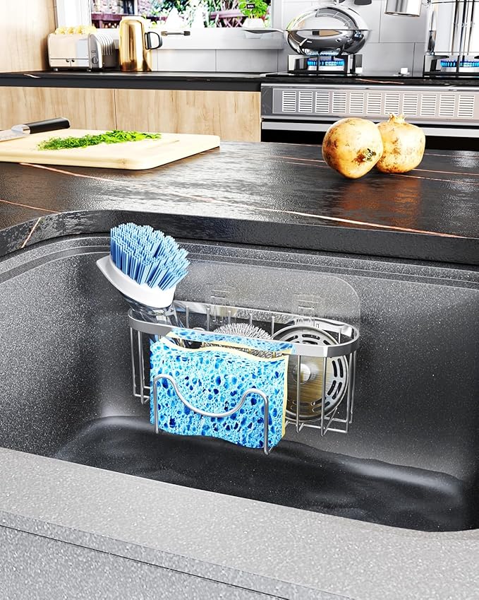 HapiRm Kitchen Sponge Holder for Sink - Image 7