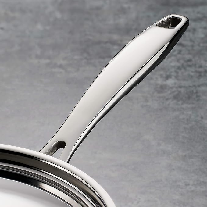 Tramontina Signature Tri-Ply Clad Stainless Steel 3-Quart Saute Pan - Image 4