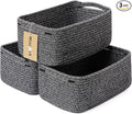 MiniArk Small Storage Baskets for Organizing | Closet Organizer Bins | Shelf by MiniArkStorageBasketsHome