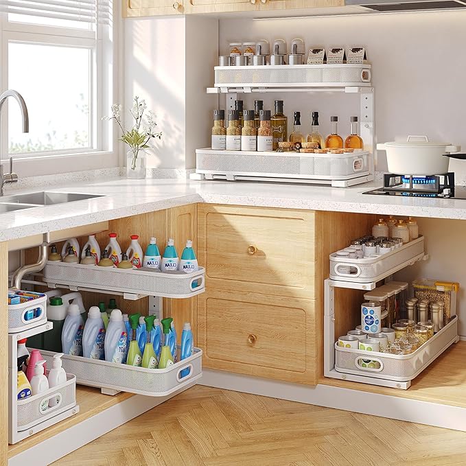 2 Pack 21.3IN-Depth Under Sink Organizer - Image 7