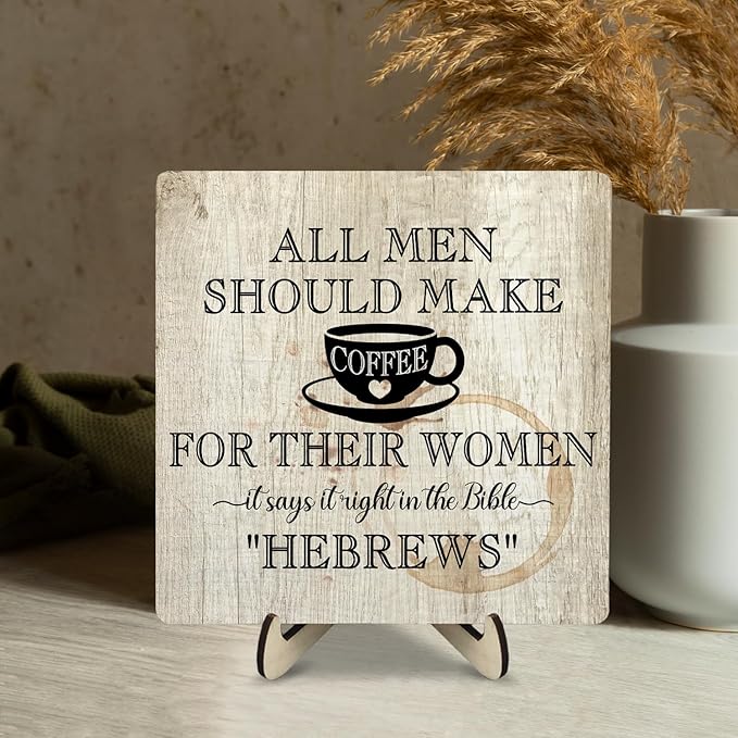 Coffee Bar Sign Plaque, Coffee Signs - Image 5