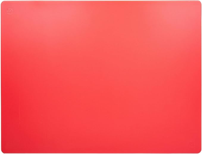 Thirteen Chefs Extra Large 24 x 18 Red Cutting Board - Image 6