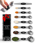Stanless Steel Magnetic Measuring Spoons Set by STYLEDSETTINGS