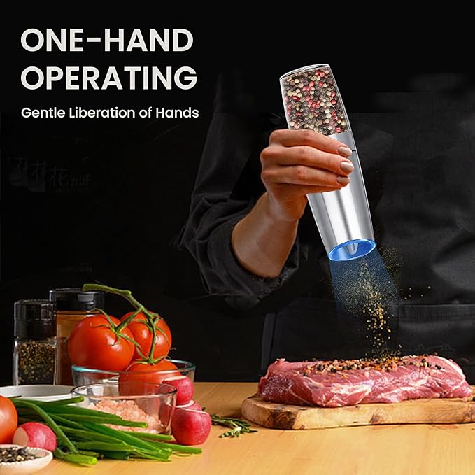 Battery Operated Salt And Pepper Grinder Set - Image 2