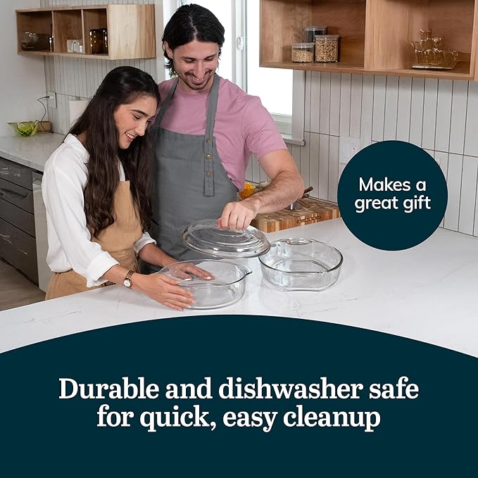 Libbey Baker's Basics 2 Piece Casserole Dish - Image 5