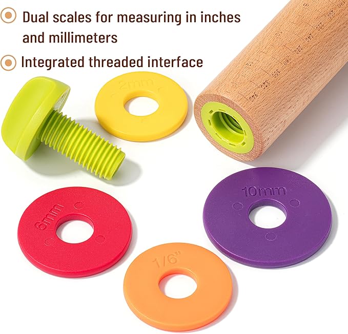 BAMBOO LAND- Adjustable Rolling Pin - Image 5