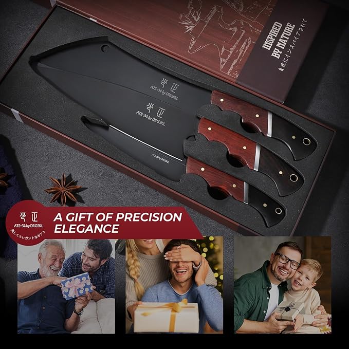 DRGSKL Japanese Chef Knife Set - Image 8