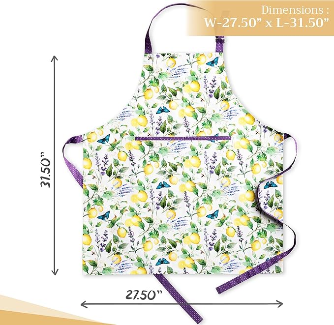 Maison d' Hermine 100% Cotton Apron - Image 4