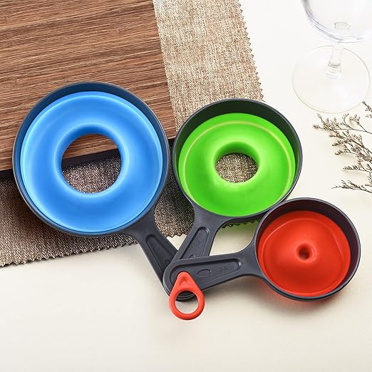 Funnels for Filling Bottles, Wide Mouth Canning Funnel for Kitchen Use Mason - Image 7