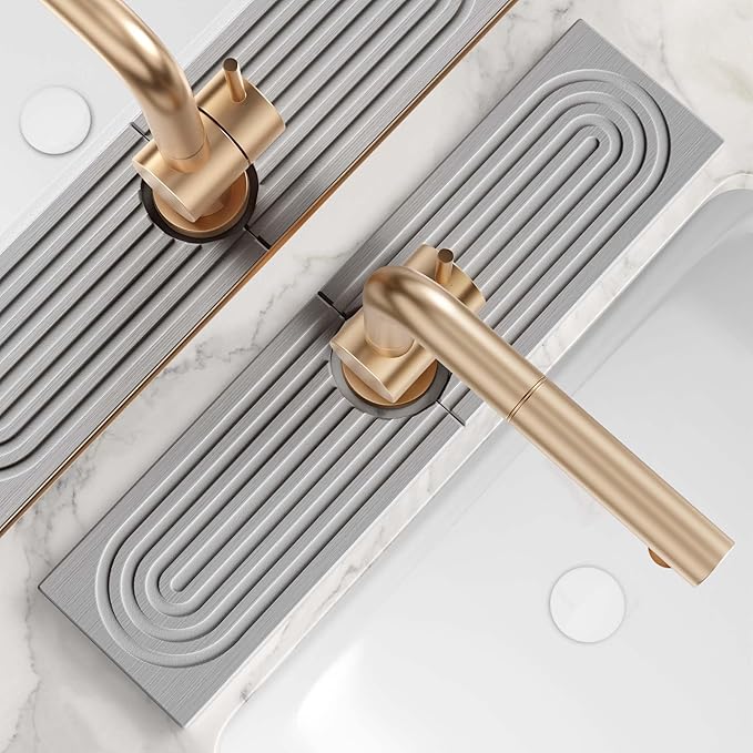 Eormoe Kitchen Sink Faucet Mat by eormoe