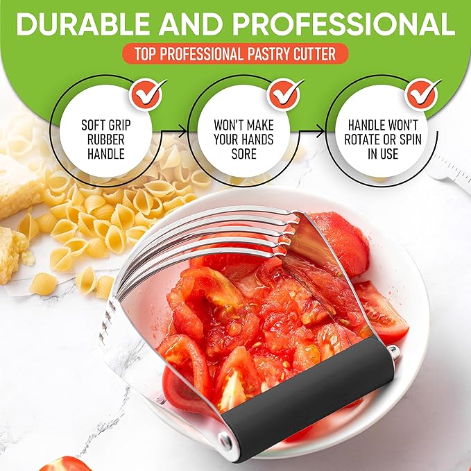Spring Chef Dough Blender, Top Professional Pastry Cutter - Image 5