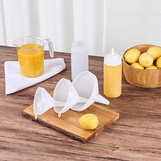 Restaurantware-Met Lux Plastic Funnel Set, 1 Pouring Tool Set - Image 6