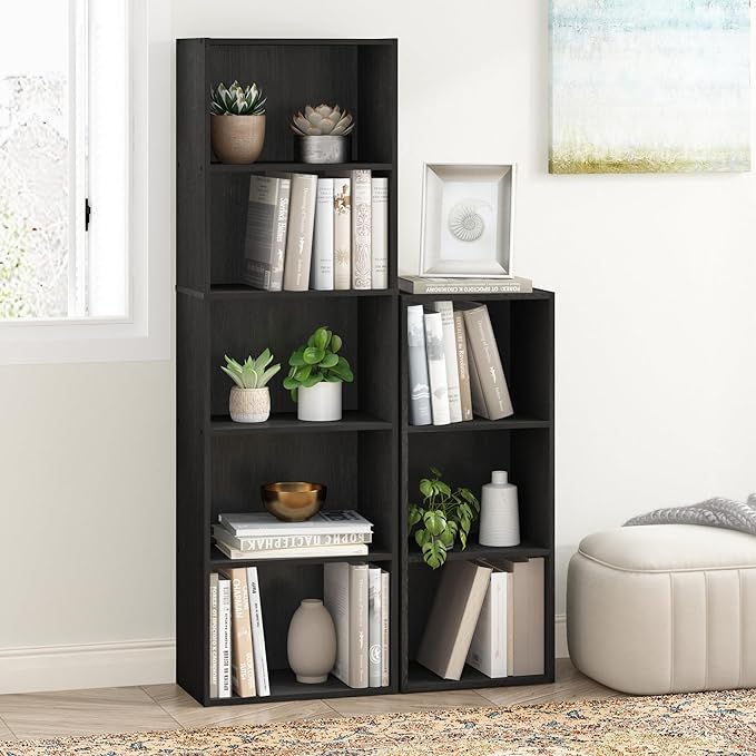 Furinno LUDER Book Shelf, 5-Tier Bookshelf, Bookcase - Image 2