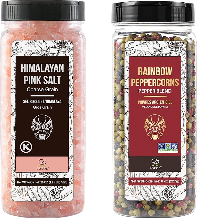 Soeos Salt + Peppercorns by SOEOS