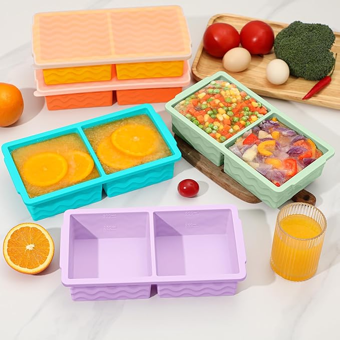 4-Pack Silicone Freezer Trays - Image 9