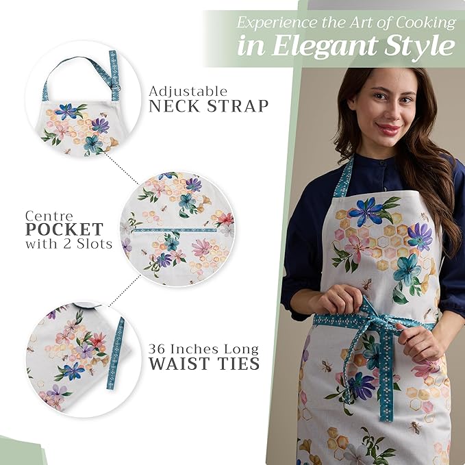 Maison d' Hermine 100% Cotton Apron - Image 5