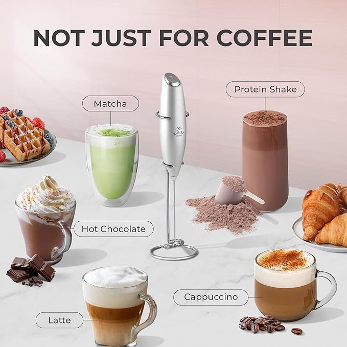 Zulay Kitchen Powerful Milk Frother Wand - Image 3