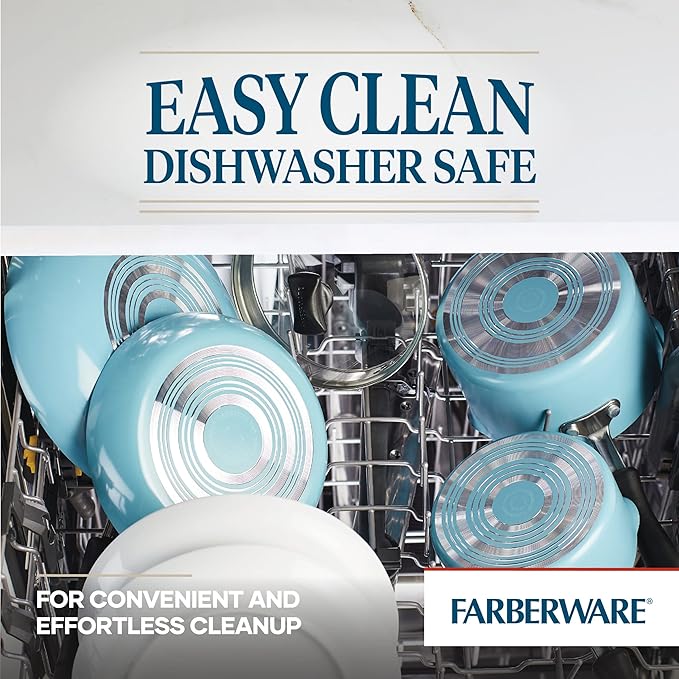 Farberware Cookstart DiamondMax Nonstick Frying Pans/Skillet Set, Dishwasher - Image 6