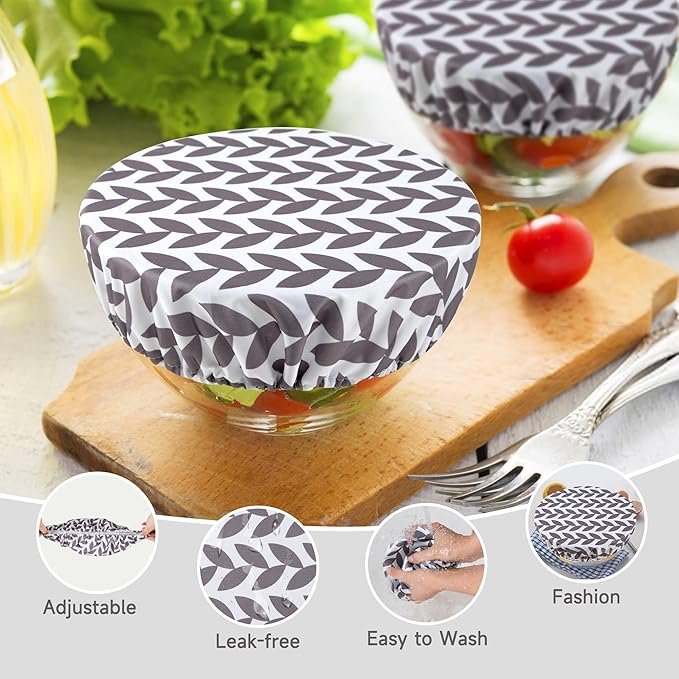 wegreeco Elastic Reusable Bowl Covers - Image 2