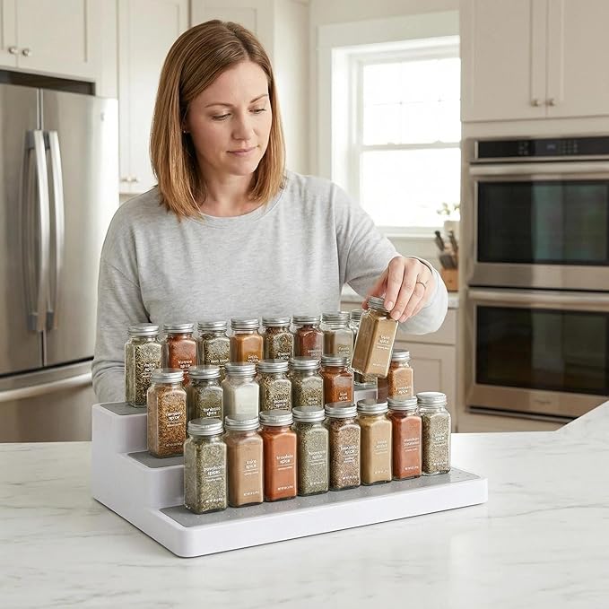 YAN & HIN 3 Tier Spice Rack Organizer - Image 3