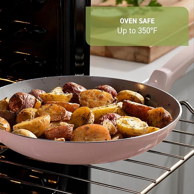 T-Fal Refresh Ceramic Pots and Pans Set, 20-Piece Nonstick Cookware Set - Image 7