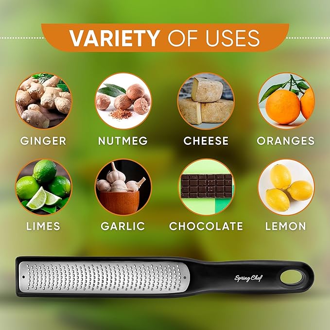 Spring Chef Premium Lemon Zester Grater - Image 5
