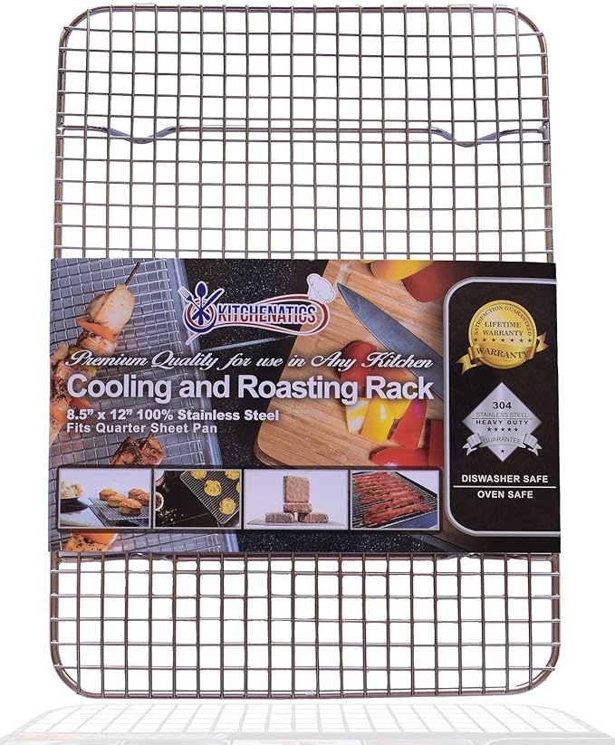 KITCHENATICS Small Quarter Sheet Cooling Rack by KITCHENATICS