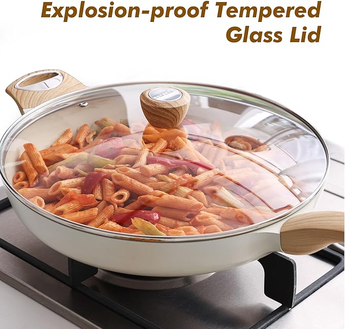 SENSARTE Ceramic Nonstick Frying Pan Skillet - Image 3