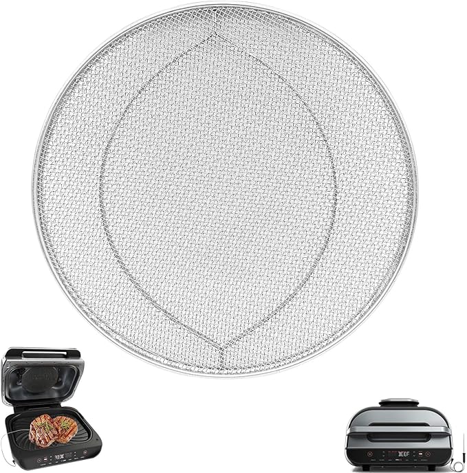 Splatter Shield for Ninja FG551 Foodi Smart XL Grill, Replacement Stainless by GWBSXM