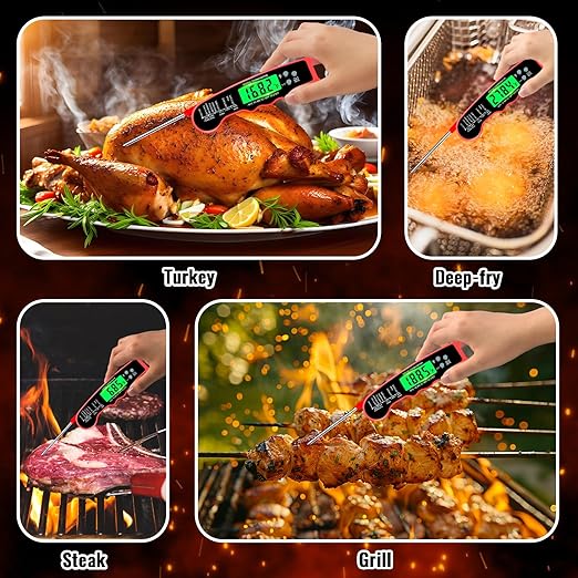 Meat Thermometer Digital, Instant Read Meat Thermometer - Image 3
