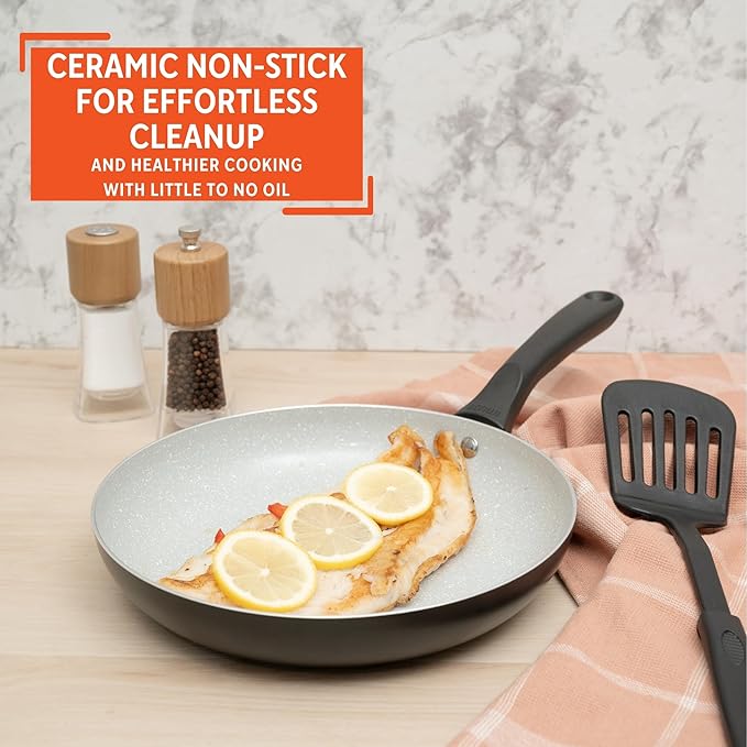 IMUSA 9.5" Premier Ceramic Nonstick Fry Pan - Image 4